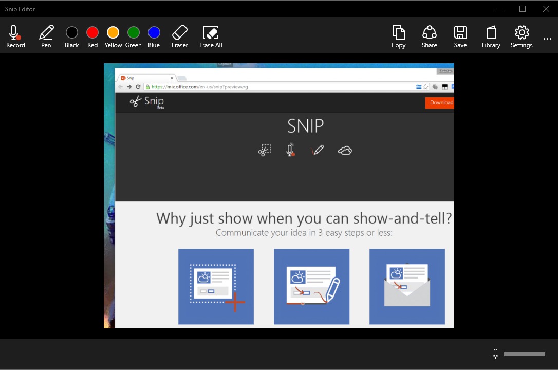 microsoft screen snipping tool free download