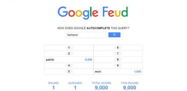How to play Google Feud