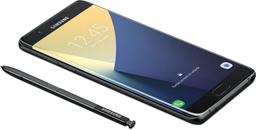 Samsung Galaxy Note 7 alongside the S Pen. Image Source: Know Your Mobile