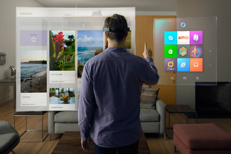 More information about Windows Holographic will be revealed this December at the WinHEC conference in Shenzen, China. Image Source: Mirror 