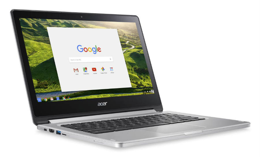 First pictures of Acer's new chromebook R13. 