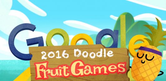 Google launches the Doodle Fruit Games to honor Rio 2016
