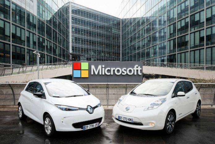 Renault-Nissan and Microsoft ally to enhance driverless cars