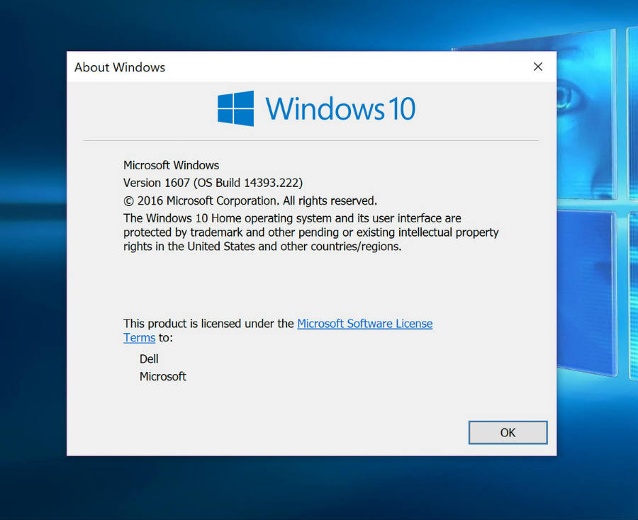 winver14393222Microsoft-Windows 10-update