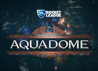 Rocket League AquaDome DLC, achievements, features, new cars and arenas.