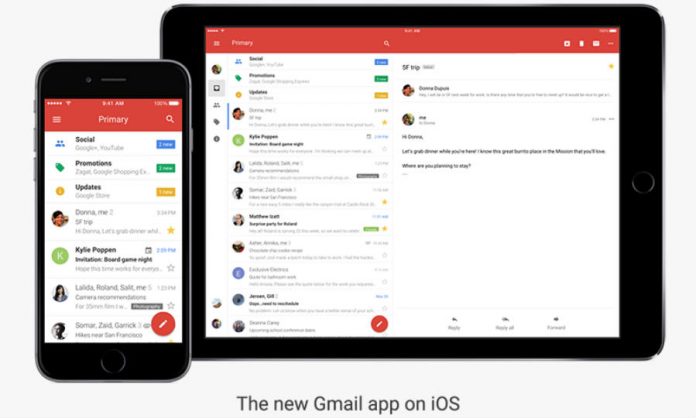 Google updates Gmail for iOS