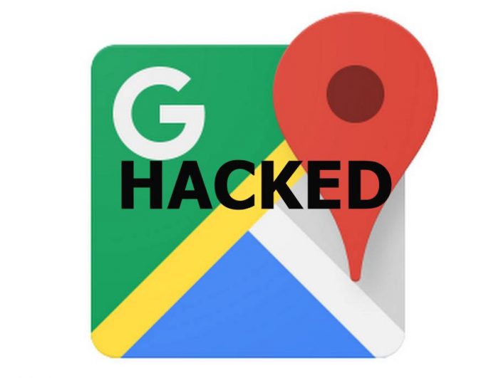 Google Maps Hacked.