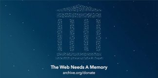 Internet Archive Donate photo.