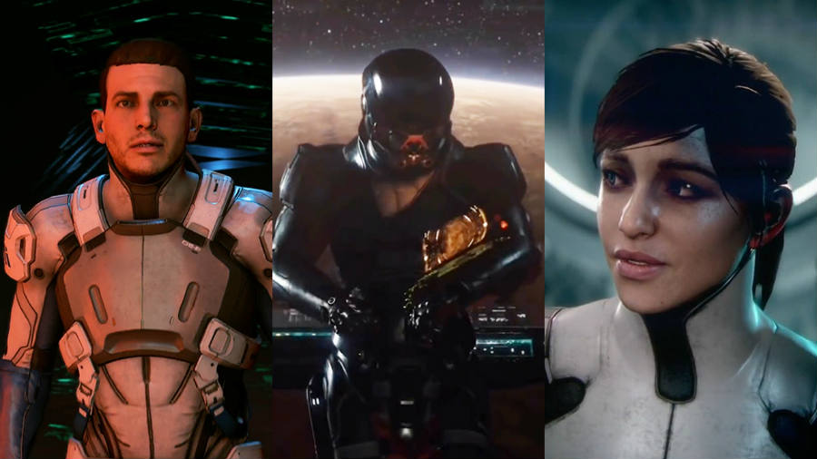 Mass Effect Andromeda Protagonists. 
