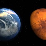 Earth and Mars compared