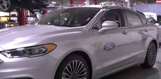 Ford Fusion Hybrid Autonomous Development Car