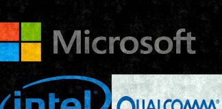 Microsoft, intel, and qualcomm.