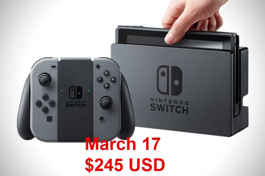 Nintendo-Switch-rumored price and release date