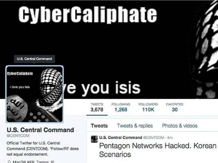 Twitter-Cyber-caliphate-account