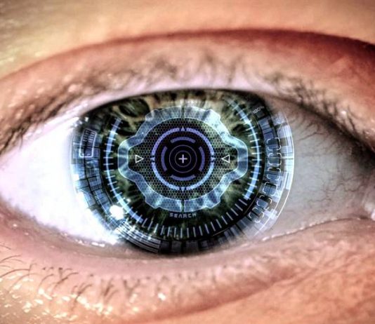 Human-Cyborg-green-Eye
