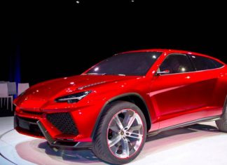 Lamborghini 2018 Urus hybrid SUV concept 2012 - exhibition