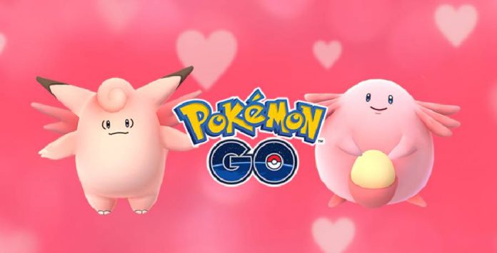 Pokémon GO Valentine's Day special.