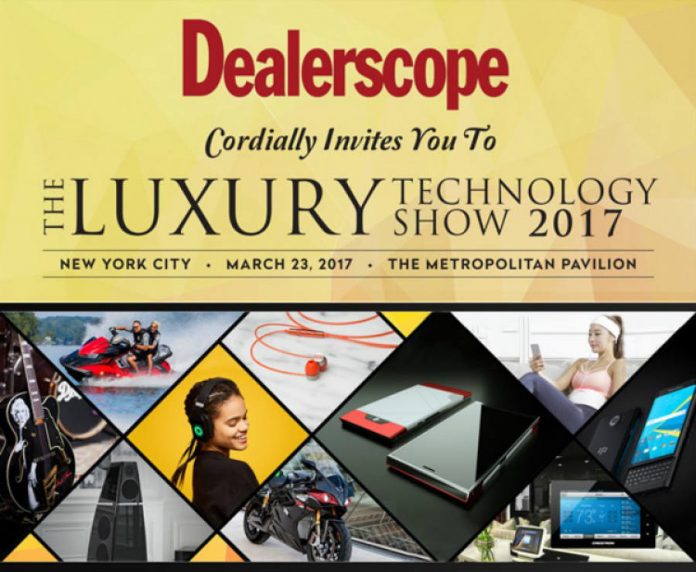 2017 Luxury Technology Show poster