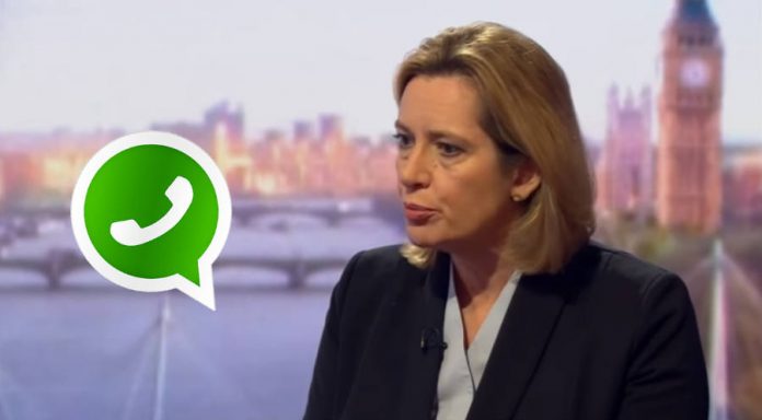 Amber Rudd claims end-to-end encryption is unacceptable.