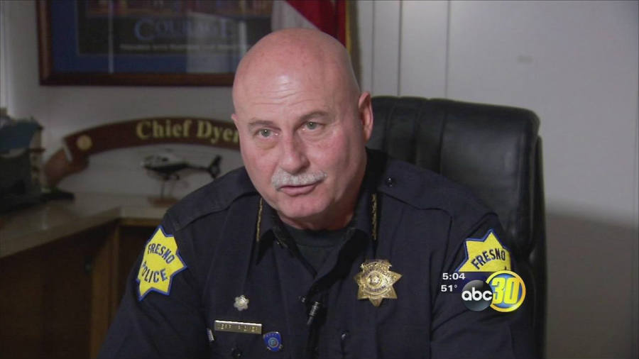 Fresno Police Department Chief, Jerry Dyer, photograph