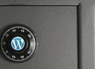 A safebox with the Wordpress logo