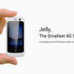 Jelly, the smallest android smartphone