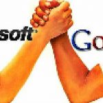 Google and Microsoft image