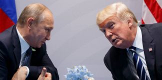Vladimir Putin and Donald J Trump