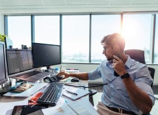 Man Working at the Office