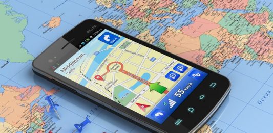 Smartphone GPS Tracking Number