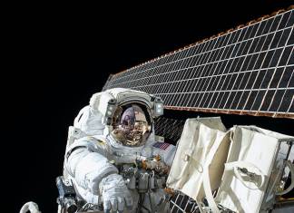 NASA Astronaut Kate Rubins Votes from Space – 250 Miles above Earth – At the ISS