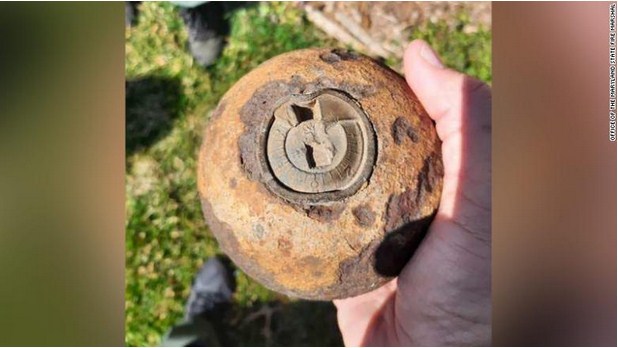 Bomb Officials Detonate Civil War Cannonball Discovered In Maryland