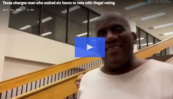 Black Man Faces 25 Years in Prison for Voting in Texas While On Parole
