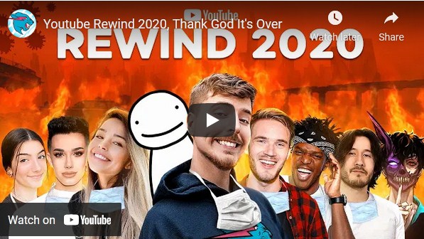YouTube Rewind Canceled; Creators Can Continue With End-Of-Year Videos