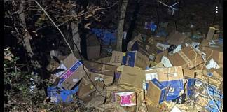 Driver Who Dumped FedEx Packages worth $40,000 in Ravine Charged With Theft