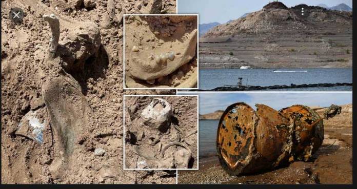 Authorities Find More Human Remains in Receding Waters of Lake Mead
