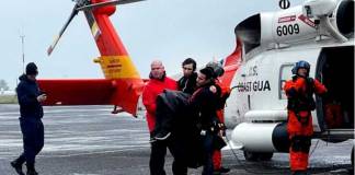 Coast Guard Rescues Man Wanted for Stealing and Trespassing From Tossing Waves